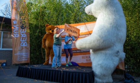 Beregoeie Run door Ouwehands Dierenpark haalt ruim € 78.000 op om de beren te beschermen