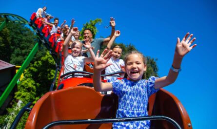 achtbaan amusementspark tivoli