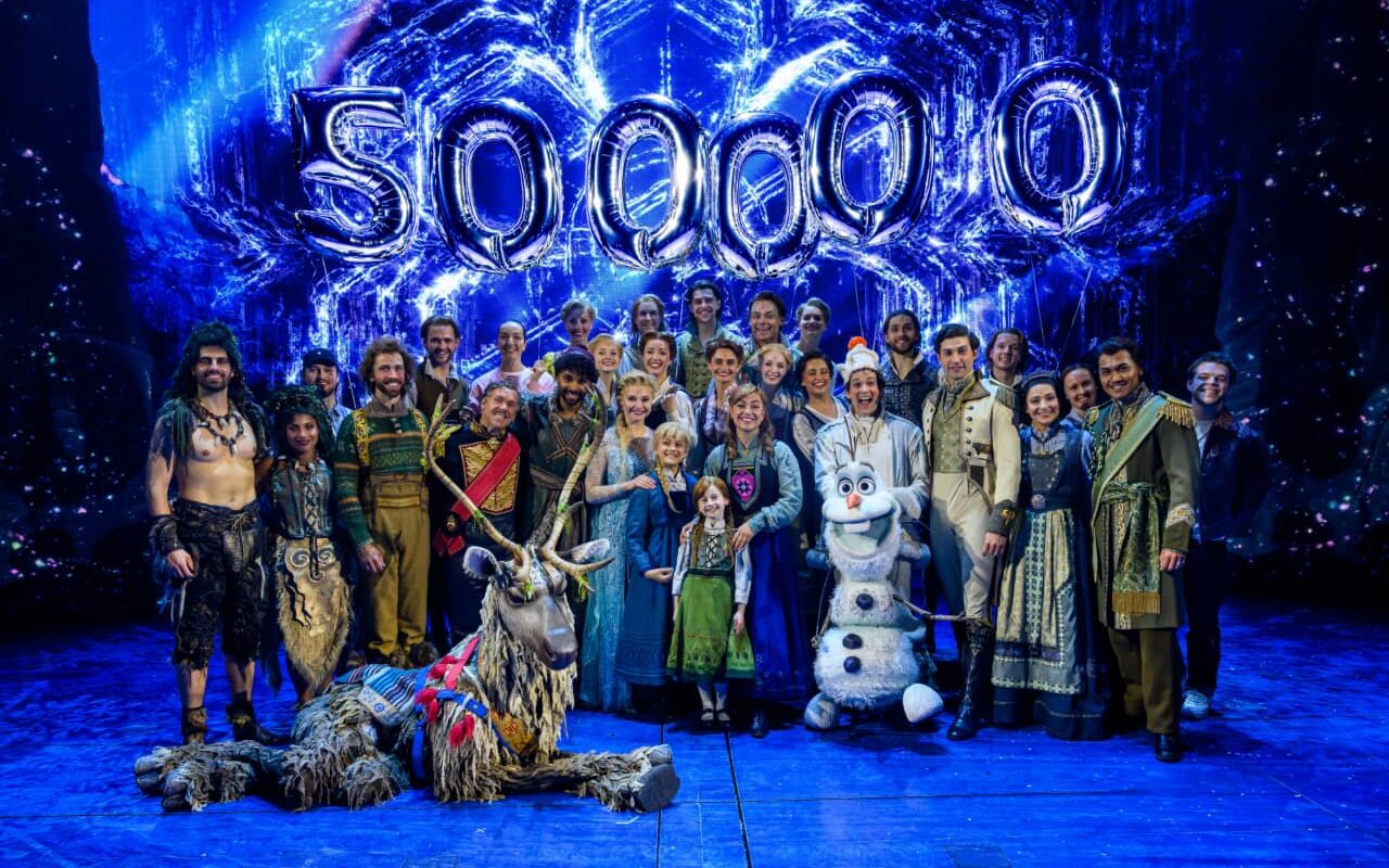Musical FROZEN bereikt mijlpaal van 500.000 verkochte tickets en maakt zich op voor Musical Awards Gala