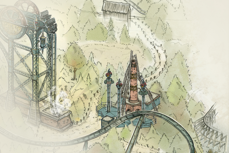 Efteling kondigt nieuwe familieattractie bij Baron 1898 aan