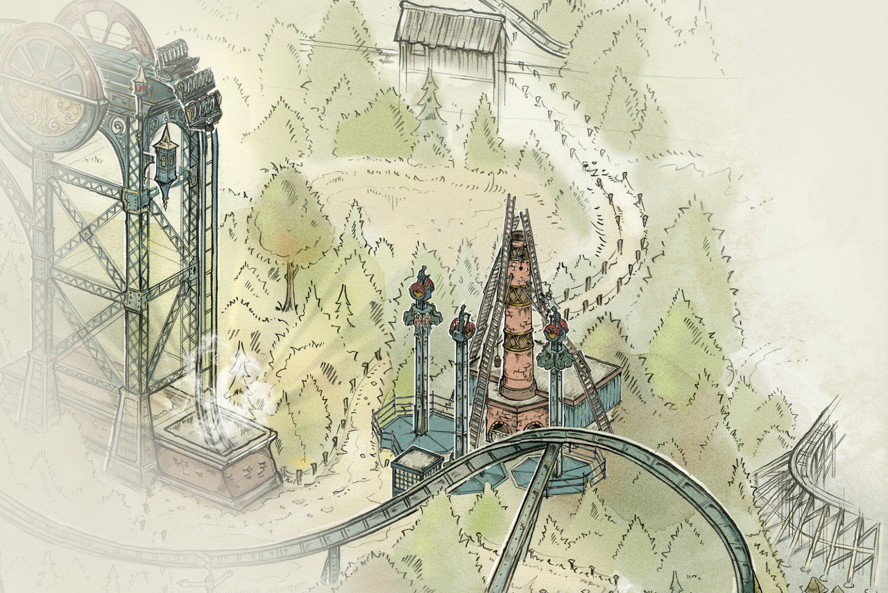 Hooghmoed: nieuwe Efteling-attractie naast Baron 1898