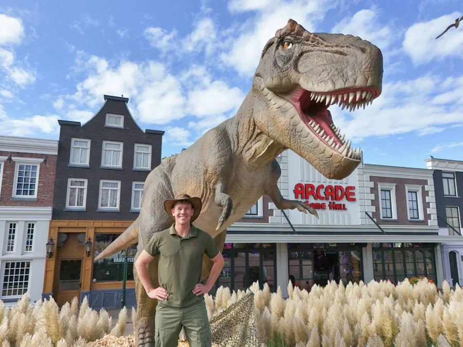 Dinosaurussen keren terug op Duinrell Dinomaand en laatste ritjes in de Kikkerachtbaan Dinosaurussen keren terug op Duinrell Dinomaand en laatste ritjes in de Kikkerachtbaan