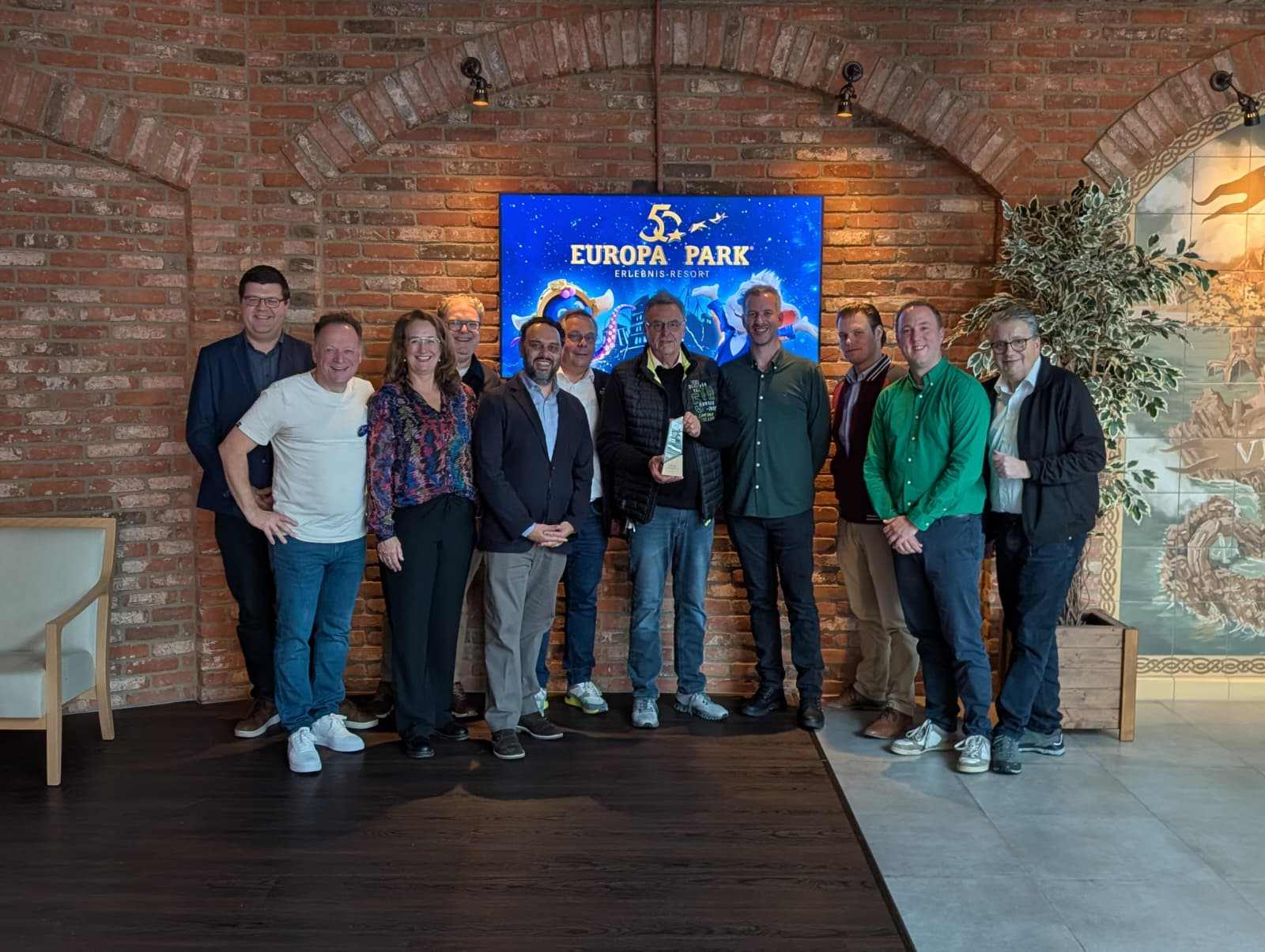 BUas-docenten brengen inspirerend werkbezoek aan Europa-Park